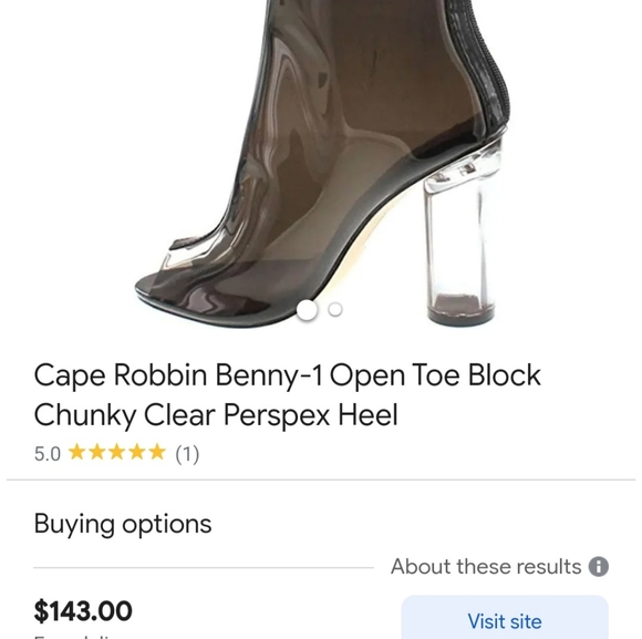 Cape robbin ladies size 8 shoe - Picture 2 of 5